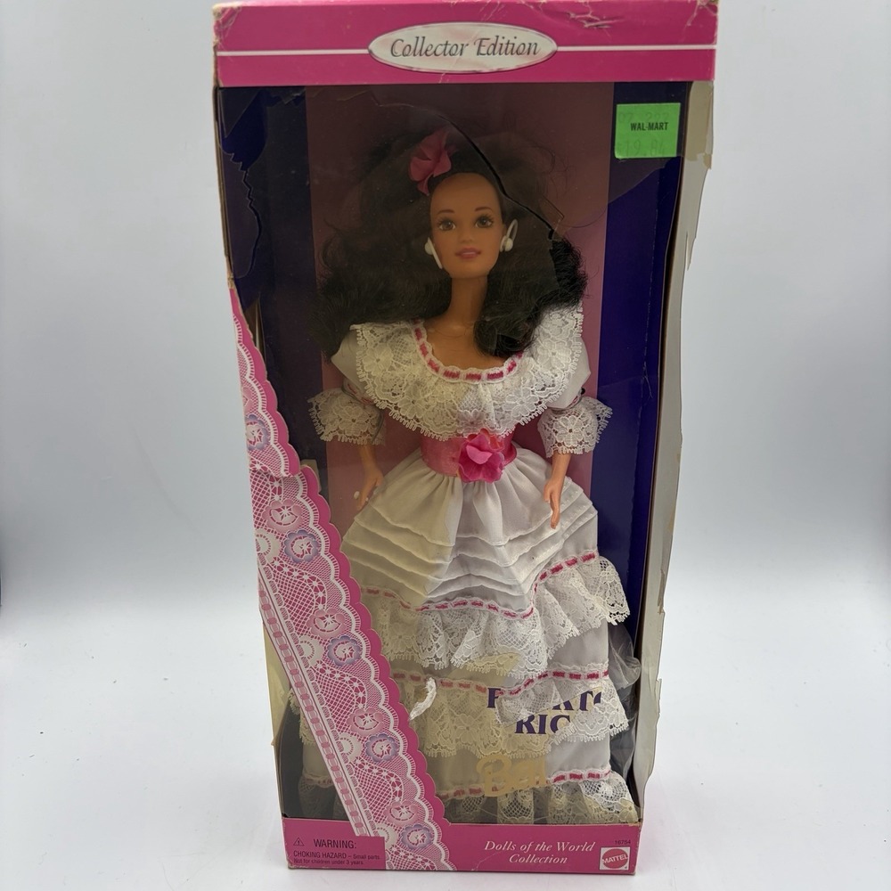 Puerto Rican Barbie Doll Dolls Of The World 1996 Collector Edition Mattel #16754